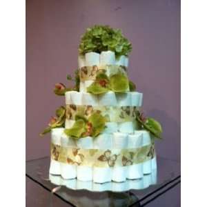  Baby Diaper Cake 3 Tier New Born Pamper Diapers Baby