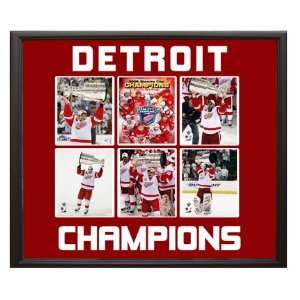 Detroit Red Wings World Champions Photo Collage in a 36 x 44 