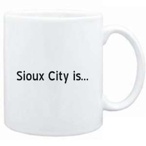  Mug White  Sioux City IS  Usa Cities