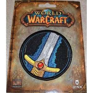  World of Warcraft WARRIOR CLASS 3 Embroidered PATCH 