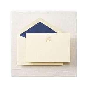  Hand Engraved Compass Correspondence Cards Office 