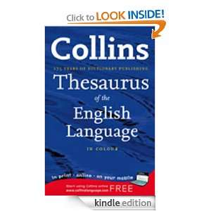 Collins Essential Thesaurus  Kindle Store
