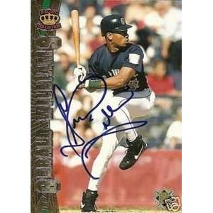  Gerald Williams Signed Brewers 1997 Pacific Card 