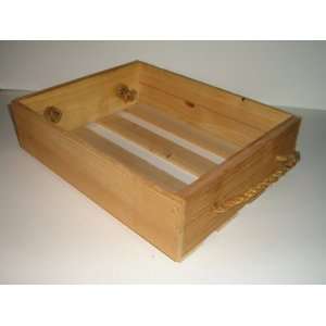  Handmade Wooden Crate (12.5 X 9.5 X 3.5): Everything 