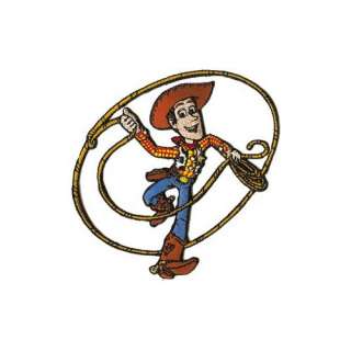   Woody W/ Lasso Embroidered Iron on Pixar Movie Patch DS 373 Clothing