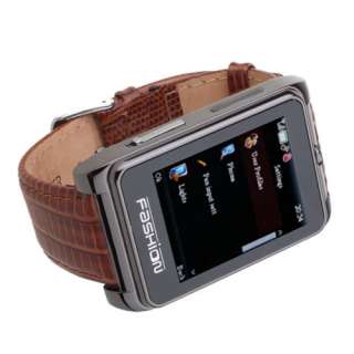NEW 2012 Hot NEWEST Unlocked Ice Cool Metal Wrist Watch Cell Phone AT 