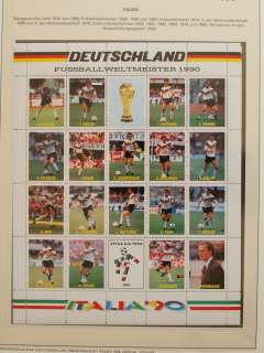 ALL WORLD 1990 SOCCER Football, MNH COLLECTION+Covers++  