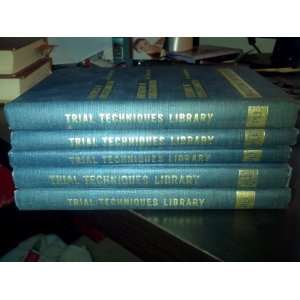   Book Set 1966 (Trial techniques library) Harry Sabbath Bodin Books