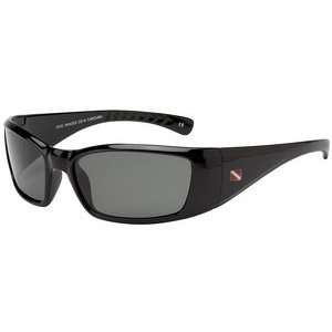   Violet Polarized Shades, Bonaire II   Gloss Black