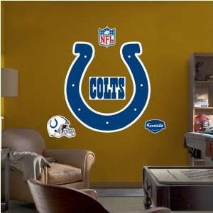  Indianapolis Colts Team Logo Fathead Wall Sticker: Sports 