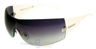 Authentic Versace Sunglasses 2054 Color shiny white/gray gradient