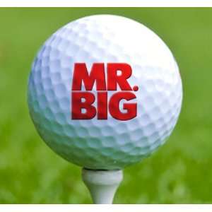  3 x Rock n Roll Golf Balls Mr Big: Musical Instruments