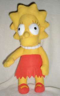 Lisa Simpson Plush Doll 2005 14 20th Century Fox  