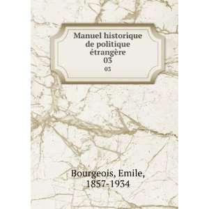   Ã©trangÃ¨re. 03 Emile, 1857 1934 Bourgeois  Books