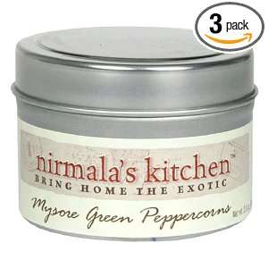 Nirmalas Kitchen Single Spice, Mysore Green Peppercorn, 2 Ounce Unit 