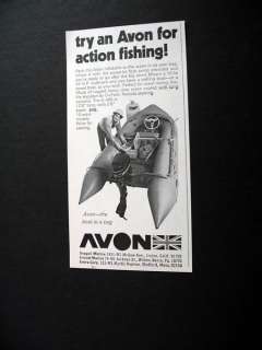 Avon S 400 Inflatable Boat 1974 print Ad  