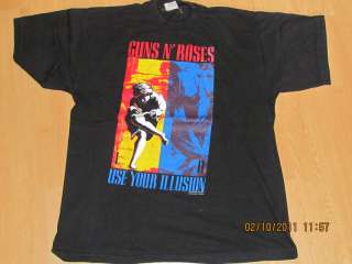 GUNS N ROSES 1992 TOUR SHIRT MOTLEY CRUE RATT METALLICA POISON 