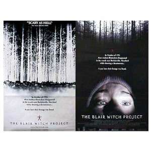  Blair Witch Project Original Movie Poster, 26.75 x 39.75 