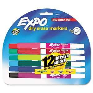  EXPO Products   EXPO   Low Odor Dry Erase Markers, Fine 
