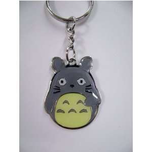  Totoro Diecast Totoro Key Chain   Gray Toys & Games