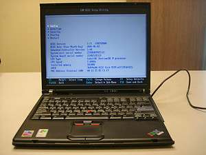 IBM THINKPAD T42 2378 Laptop Pentium M, 1.6 GHz, 1 GB RAM  