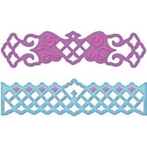  Spellbinders Pendants Borderabilities Lattice   632733 