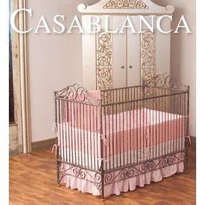  Bratt Decor Casablanca Pewter / Chelsea 2 Piece Crib Set 