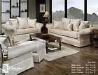 Rose Hill Furniture 2840 2 Piece Sofa and Loveseat Living Room Set