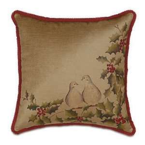  Two Turtle Doves Pillow   Frontgate