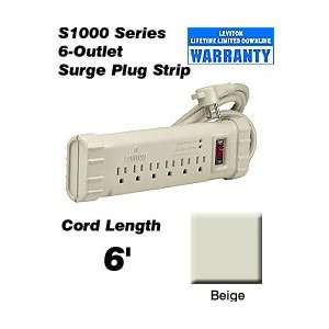   surge strip with ABS plastic enclosure S1000 PS