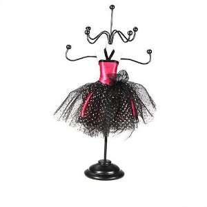  Doll Jewelry Stand Fashion Dress Hot Pink: Everything Else