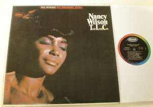 Nancy Wilson TLC Capitol Stereo LP 2555  