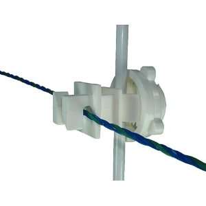   Electric Fence Insulator for Polywire/wire   White: Kitchen & Dining