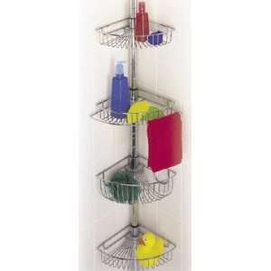  Stainless Steel Tension Pole Shower Caddy: Home & Kitchen