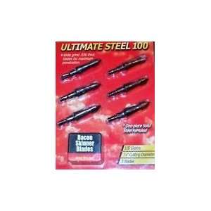   Ridge / Rocket Ultimate Steel 100 grain Broadheads