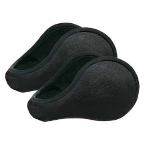 Winter Ear Warmers Behind the Ear Style   Fleece Muffs   Black   2 