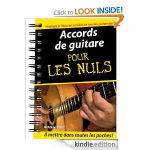 Accords de guitare Pour les Nuls (French Edition) Antoine POLIN 