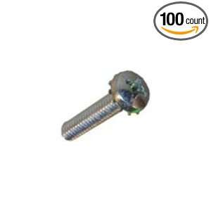 10 24X1/2 SEMS (Attached Washer) Pan Head Machine Screw (100 count 