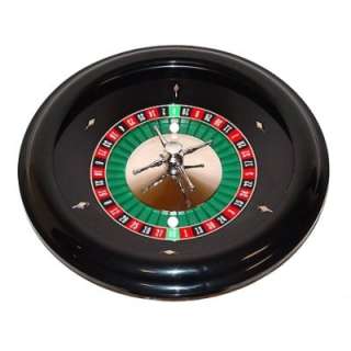 18 Pro Quality ROULETTE WHEEL, Wheel Only w/ 2 Balls  
