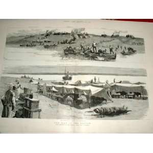  Gen Buller Evacuates Gubat Antique Print Soudan War 188 