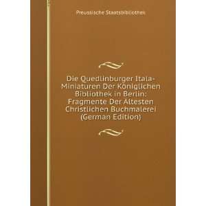   Buchmalerei (German Edition) Preussische Staatsbibliothek Books
