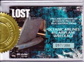 LOST RELIC OCEANIC FLIGHT 815 AIRPLANE WRECKAGE SP Hole  