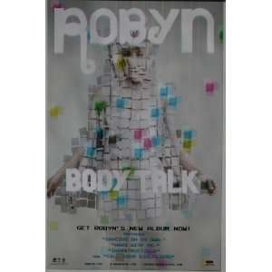ROBYN Body Talk 2010 POSTER 22x14 