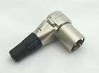 XLR Male Right Angle Connector 3 pin