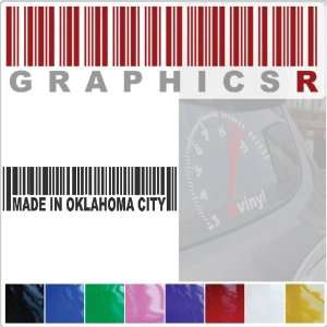   UPC Pride Made In Oklahoma Oklahoma City OK A641   Silver Automotive