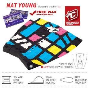  Creatures of Leisure Nat Young Surfboard Traction Pad 