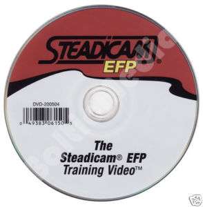 STEADICAM EFP TRAINING DVD WORKSHOP STEADYCAM  