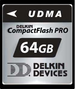 Delkin Devices DDCFPRO3 64GB CompactFlash Pro UDMA Memory Card