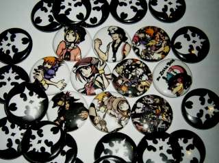 TWEWY   The World Ends With You   12 Pins/Buttons!  