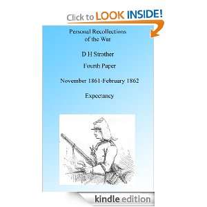 Personal Recollections Expectancy   November 1861   February 1862 